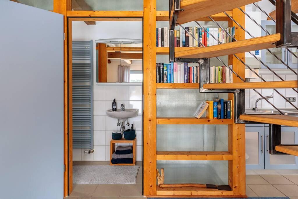 Modernes Landhaus mit Sauna Hohen Pritz Exterior foto